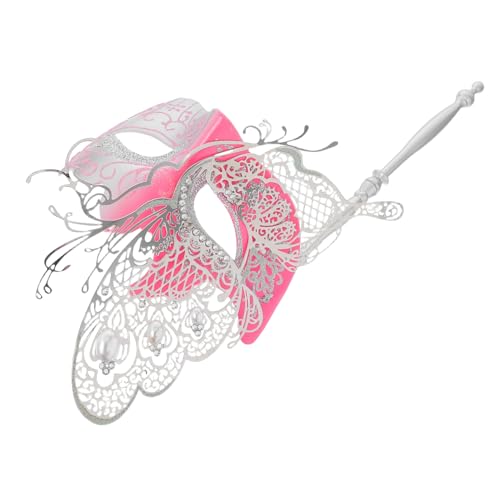 Warmhm Venetian Butterfly mit Stab Metall Damen Karnevalsmaske für Halloween Mardi Gras Ball Kostüm-accessoire für Festliche Maskenbälle und Abendveranstaltungen Warmhm Venetian Butterfly mit Stab Metall Damen Karnevalsmaske für Halloween Mardi Gras Ball Kostüm-accessoire für Festliche Maskenbälle und Abendveranstaltungen von Warmhm
