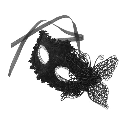 Warmhm Venezianische Halbgesichts Maske mit Seitlichem Schmetterlingsdekor Leichte und Wiederverwendbare Maskerade Maske Sichere für Karneval Cosplay und Halloween Partys Warmhm Venezianische Halbgesichts Maske mit Seitlichem Schmetterlingsdekor Leichte und Wiederverwendbare Maskerade Maske Sichere für Karneval Cosplay und Halloween Partys von Warmhm