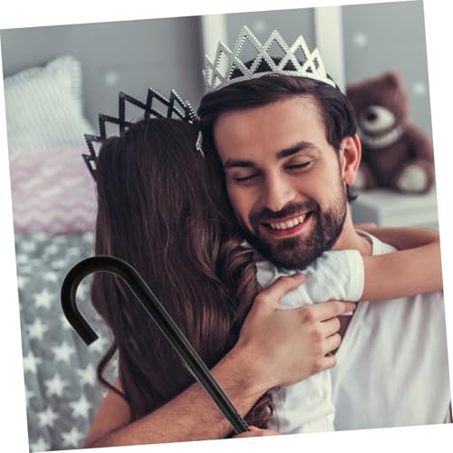 Warmhm Vintage Halloween Kostüm Gehstock Retro Zauberstab Cosplay Requisite Teiliger Bühnenstock Kunststoff Vielseitig für Tanz und Verkleidung für Auftritte und Fotosessions von Warmhm