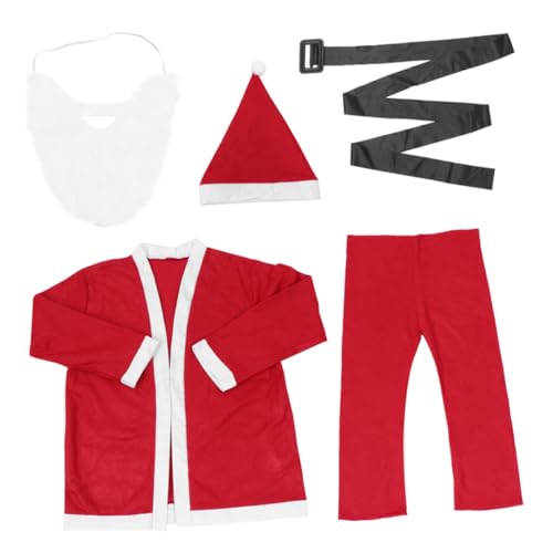 Warmhm Weihnachtsmann Kostüm Herren Cosplay Kleidung Santa Claus Outfit für Weihnachten Fasching Party Karneval Weihnachten Warmhm Weihnachtsmann Kostüm Herren Cosplay Kleidung Santa Claus Outfit für Weihnachten Fasching Party Karneval Weihnachten von Warmhm