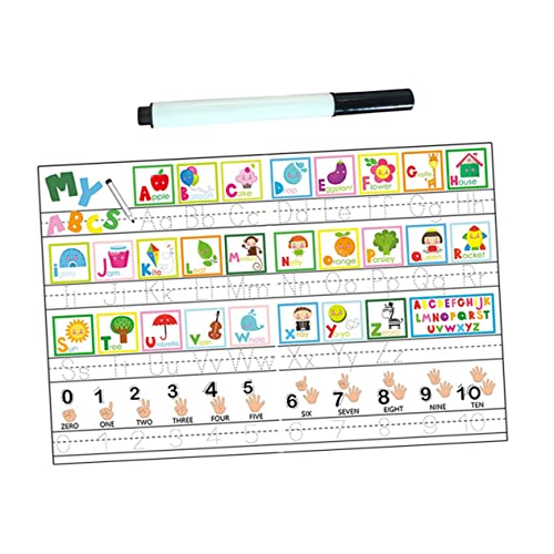 Warmhm Wiederverwendbare Lernaufkleber Für Kreative Wandtattoos Mit Buchstaben Für Kindergarten Inklusive Whiteboard Stift Pädagogische Wandaufkleber Warmhm Wiederverwendbare Lernaufkleber Für Kreative Wandtattoos Mit Buchstaben Für Kindergarten Inklusive Whiteboard Stift Pädagogische Wandaufkleber von Warmhm