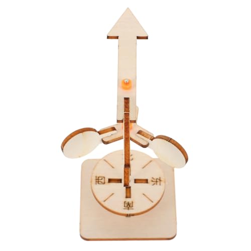 Warmhm Windfahne Wind Vane Kinderspielzeug zum Zusammenbauen DIY-Montagespielzeug für holzspielzeug DIY Bildungswissenschafts-Kit Experimentierset hölzern Beige Warmhm Windfahne Wind Vane Kinderspielzeug zum Zusammenbauen DIY-Montagespielzeug für holzspielzeug DIY Bildungswissenschafts-Kit Experimentierset hölzern Beige von Warmhm