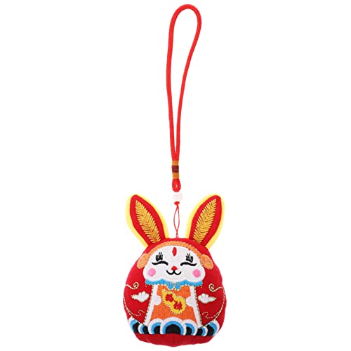 Warmhm Wufu-Kaninchen-verzierung Ausgestopftes Hasen-Maskottchen- Jahr Der Hasenpuppe Kaninchen-Maskottchen-Puppe Kaninchen-Maskottchen- Neujahr Rot Plüsch Warmhm Wufu-Kaninchen-verzierung Ausgestopftes Hasen-Maskottchen- Jahr Der Hasenpuppe Kaninchen-Maskottchen-Puppe Kaninchen-Maskottchen- Neujahr Rot Plüsch von Warmhm