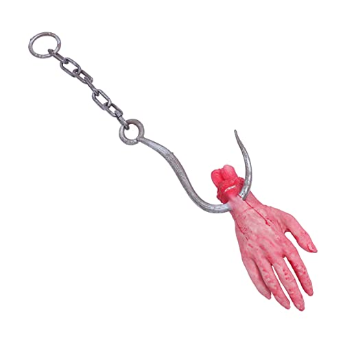 Warmhm abgetrenntes Handspielzeug beängstigend Halloween -Dekoration realistisch Halloween Horror deko Halloween grusel deko gruselige Terror gebrochene Hand knifflige Requisiten Emulsion von Warmhm