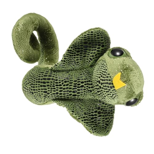Warmhm ausgestopftes Schlangenspielzeug gefälschter Schlangenplüsch Requisite für Filmschlangen Streich-Schlange- künstliche Schlange Plüschschlange Green von Warmhm