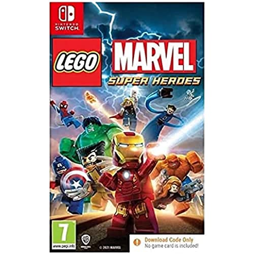 Lego Marvel Super Heroes (Code in a Box) Switch von Warner Game Interactive