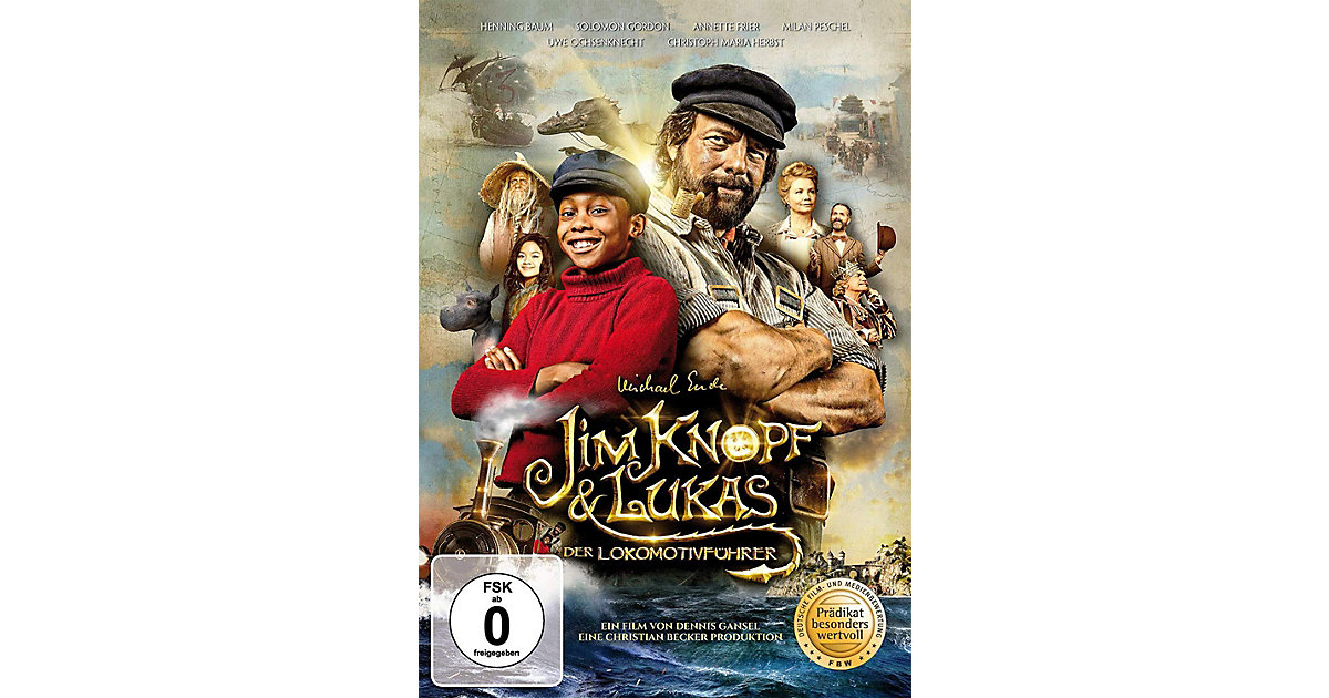 DVD Jim Knopf & Lukas der Lokomotivführer Hörbuch DVD Jim Knopf & Lukas der Lokomotivführer Hörbuch von Warner Home Video