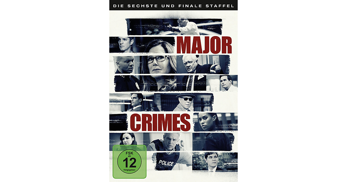 Major Crimes - Die komplette sechste Staffel (3 Discs) Hörbuch von Warner Home Video