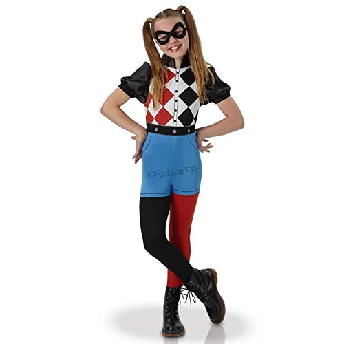 Warner – I-630025S – Klassische Harley-Quinn-Superheldenkostüm für Mädchen von Warner