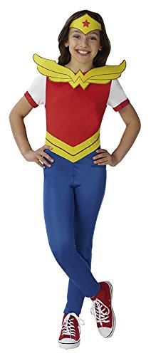 Warner – i-630029s – Kostüm Klassische Wonder Woman Superhero Girls von Rubie's
