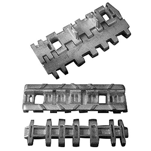 Warp United 1/35 bearbeitbares Metall Common Type Track Links Set für Deutschen Panzer VI Ausf. B Tiger II König Tiger Panzer Jagdtiger Modellbausatz von Warp United
