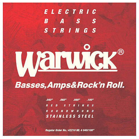Warwick RedLabel 040-100 Saiten E-Bass von Warwick