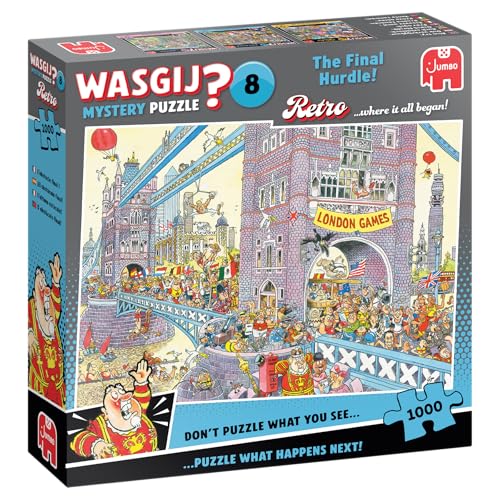 Wasgij Retro Mystery 8 - Die letzte Hürde! (1000 Teile) von Wasgij