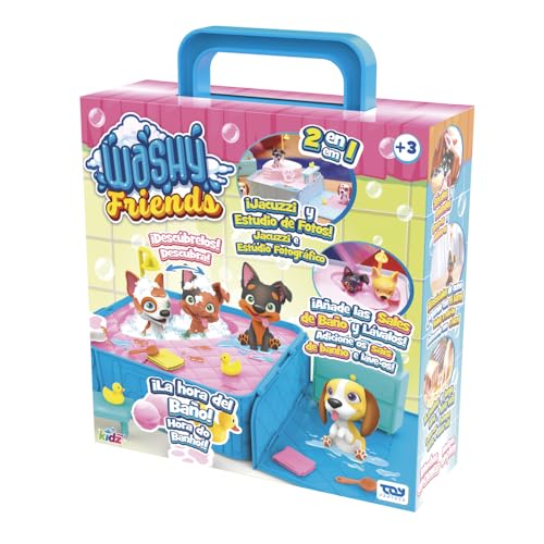 Washy Friends Playset SPA 2in1 Welpen von Washy Friends
