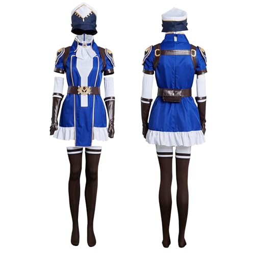 Waslary Caitlyn Kiramman Cosplay Kostüm Damen Halloween Polizistin Uniform Komplettes Outfit Waslary Caitlyn Kiramman Cosplay Kostüm Damen Halloween Polizistin Uniform Komplettes Outfit von Waslary