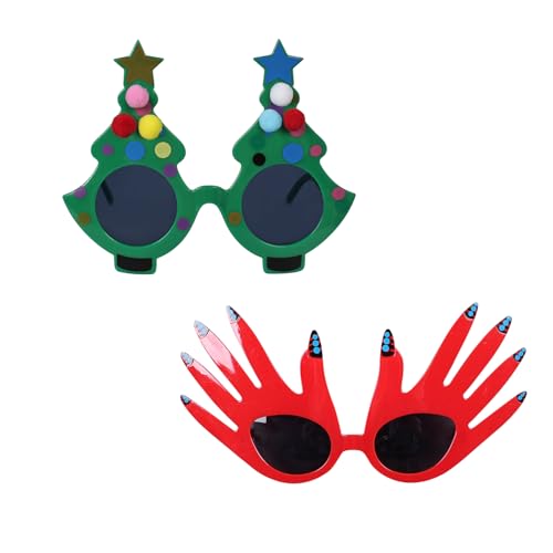 Waslary Horror Clown Maske Zubehör Partybrille Unisex Halloween Killer Kostüm Zubehör Geburtstag Party Geschenke von Waslary
