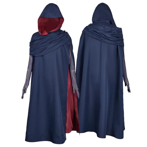 Waslary Viktor Cosplay Kostüm Erwachsene Blauer Umhang Handschuhe und Strumpfhose Halloween Karneval Set Waslary Viktor Cosplay Kostüm Erwachsene Blauer Umhang Handschuhe und Strumpfhose Halloween Karneval Set von Waslary