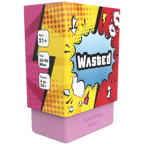 Wasted - Das Partyspiel von Happy Ending Games - Spielkarten - Brettspiel der Dares (spanische Version) Wasted - Das Partyspiel von Happy Ending Games - Spielkarten - Brettspiel der Dares (spanische Version) von Wasted