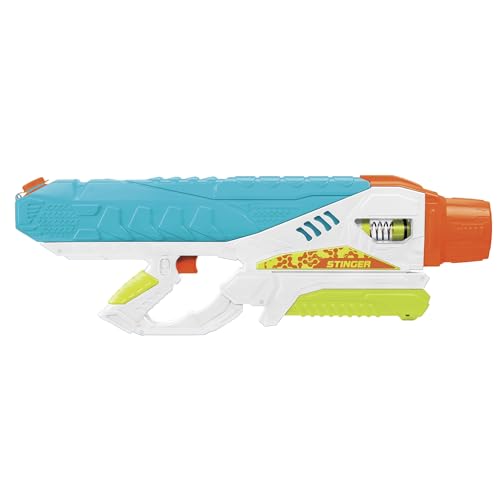 Water Warriors: Stinger Water Blaster – 2,550 ml Kapazität, kontinuierliche Einweichkraft, Blaster schießt bis zu 10 m, Outdoor-Wasserspiel, Kinderspielzeug, ab 8 Jahren Water Warriors: Stinger Water Blaster – 2,550 ml Kapazität, kontinuierliche Einweichkraft, Blaster schießt bis zu 10 m, Outdoor-Wasserspiel, Kinderspielzeug, ab 8 Jahren von Water Warriors