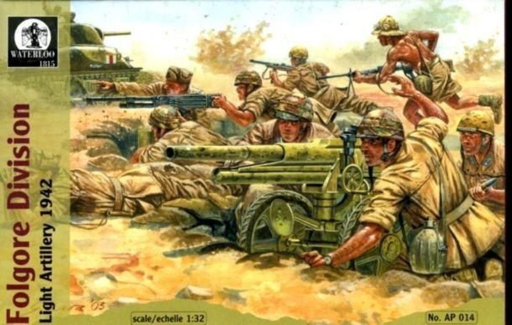 Folgore Division Light Artillery, 1942 Folgore Division Light Artillery, 1942 von Waterloo 1815