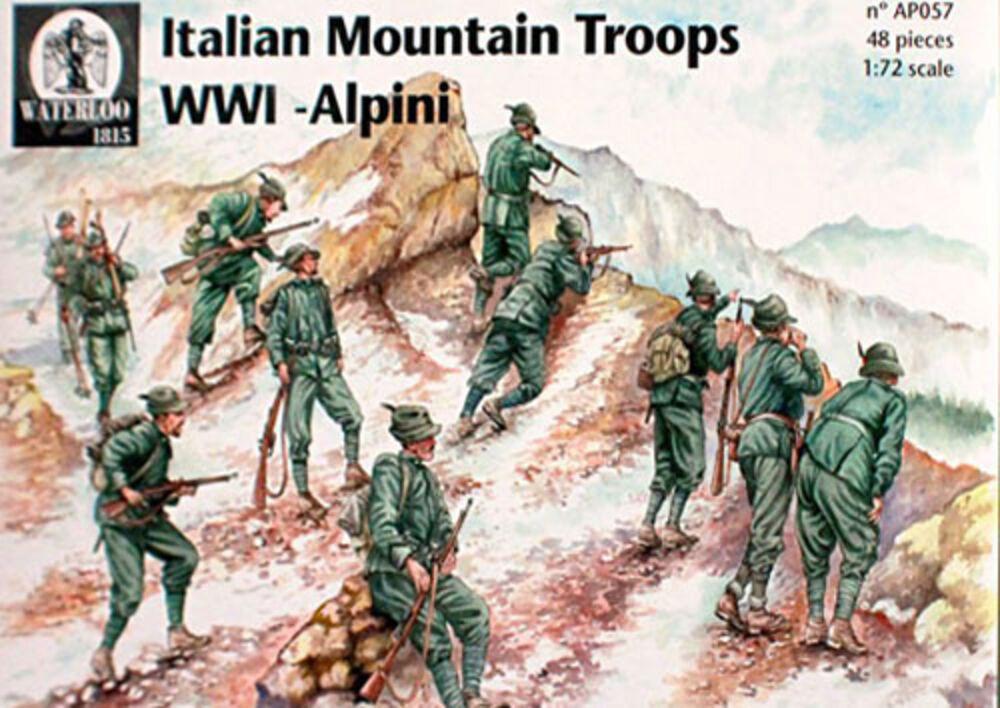 Italian Mountain Troops WWI - Alpini Italian Mountain Troops WWI - Alpini von Waterloo 1815
