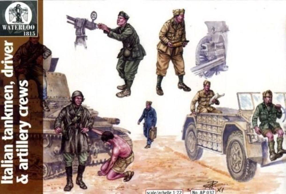 Italian Tankmen, drivers+artillery crews Italian Tankmen, drivers+artillery crews von Waterloo 1815