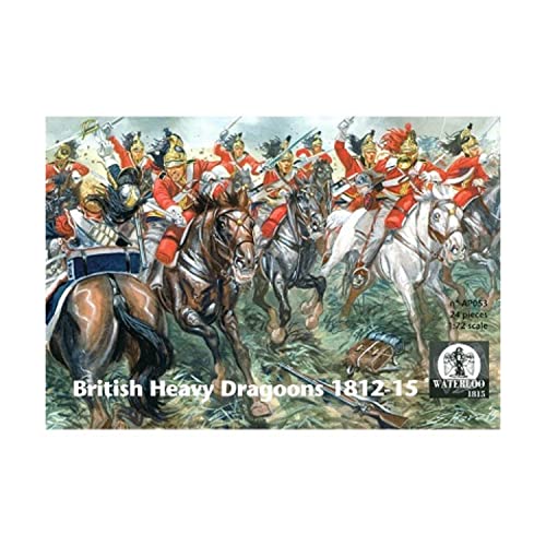 Waterloo 1815 AP053 - Modellbausatz British Heavy Dragoons 1812 von Waterloo 1815