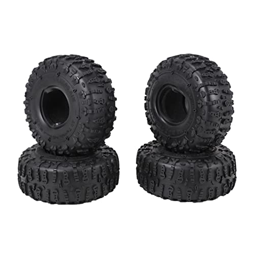 Watlsuz 4 St¨¹Cke 122 MM 1,9 Gummireifen Radreifen f¨¹r 1/10 RC Raupenauto TRX4 D90 Axial SCX10 II III Redcat von Watlsuz