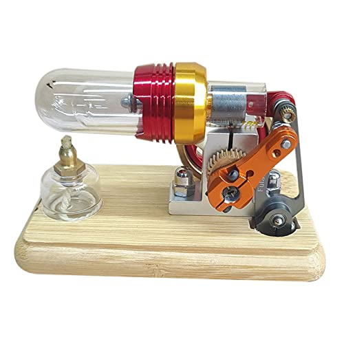 Watlsuz HEI?Luft Stirling Motor Generator Modell Generator Motor Physik Dampf Kraft Bildung Wissenschafts Experiment Kit von Watlsuz