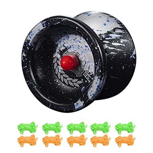 Watlsuz Professionelle Krone Yo-Yo Anti Tragen Widerstandsf?Hige Fancy Legierung Yoyo Ball Klassisches Spielzeug Geschenk f¨¹r Kinder, 3 von Watlsuz