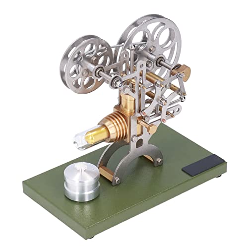 Watlsuz Stirling Motor Gestartet Retro Projektor Modell, Verbrennungsmotor Wissenschaft Lernmodell Kinder Lernspielzeug von Watlsuz