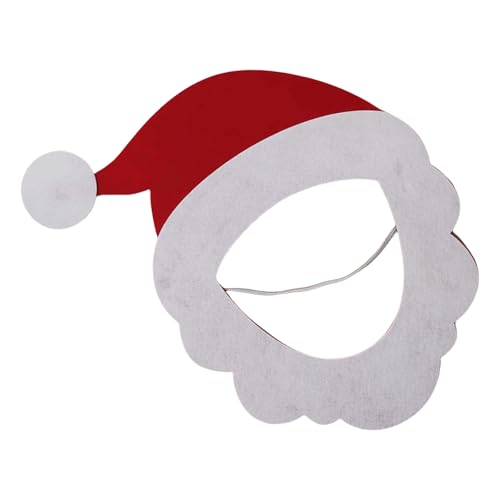 Farbic Christmas Santa Clausses Maske Face Designs Mit Eleganten Blumenverzierungen Modezubehör Für Party Wear Holiday Party Accessoires Farbic Christmas Santa Clausses Maske Face Designs Mit Eleganten Blumenverzierungen Modezubehör Für Party Wear Holiday Party Accessoires von Watreketal