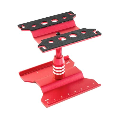 Metall Arbeitsständer Autos Reparaturen Auftrieb Metall Arbeitstation Für 1:18 1:24 Fernbedienung Crawler Toy Wartung Tool Set Fernbedienung Auto Wartungstool Wartung Tool von Watreketal