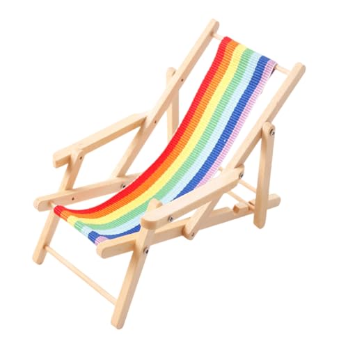 Miniatur Rainbow Lounge Stuhl 1/12 Skala Kinder Rollenspiele Spielzeug Möbel Sichere Innenräume Outdoor Szene Display Dekoration Miniatur Holz Beach Stuhl Für Doll House Miniatur Rainbow Lounge Stuhl 1/12 Skala Kinder Rollenspiele Spielzeug Möbel Sichere Innenräume Outdoor Szene Display Dekoration Miniatur Holz Beach Stuhl Für Doll House von Watreketal