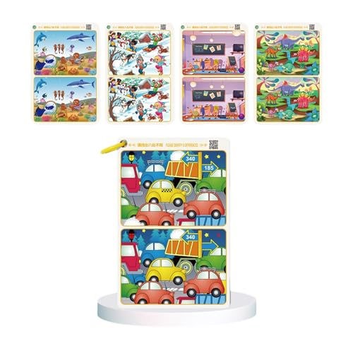 Packung Mit 32 Karten Zum Erkennen Von Unterschieden Geeignete Kinder 3 Und Up Bildrätsel Beobachtungsdetail Erkennungskarten Packung Mit 32 Karten Zum Erkennen Von Unterschieden Geeignete Kinder 3 Und Up Bildrätsel Beobachtungsdetail Erkennungskarten von Watreketal