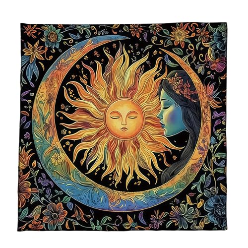 Praktische Faltbare Tarot Stoff Leicht Zu Reinigen Velvets Wahrsagungsmatte Stoff Textur Geeignet Für Spirituelle Praktiken Faltbare Tarots Tischdecke von Watreketal