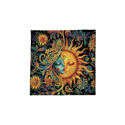 Praktische Faltbare Tarot Stoff Leicht Zu Reinigen Velvets Wahrsagungsmatte Stoff Textur Geeignet Für Spirituelle Praktiken Faltbare Tarots Tischdecke von Watreketal