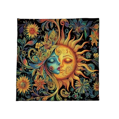 Praktische Faltbare Tarot Stoff Leicht Zu Reinigen Velvets Wahrsagungsmatte Stoff Textur Geeignet Für Spirituelle Praktiken Faltbare Tarots Tischdecke von Watreketal