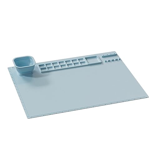 Tragbare Silikonmalerei Matte Zusammenklappbares Nicht Stick Handwerkskissen Für Kinder Und Erwachsene Ideal Für Kunsthandwerk Schmuck Making Malerei Silicon Pad wasserdichte Kunst von Watreketal
