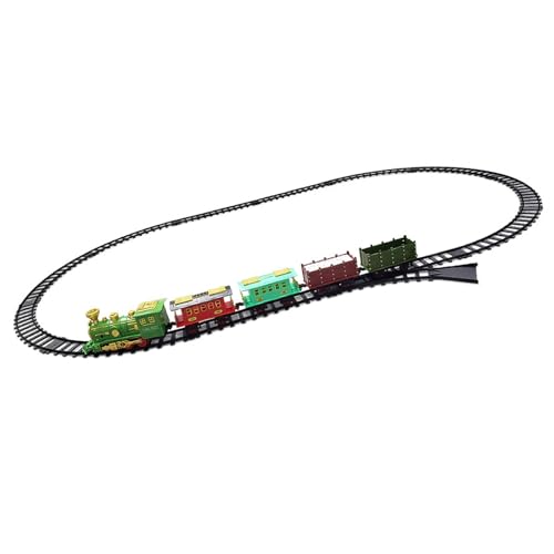 Vorschulcartoon Adventure Puzzle Toy Interactive Electric Train Für Kinder Bauen Und Spielen Vintage Für Kleinkinder von Watreketal