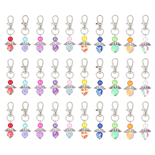 Watreketal 30pcs Angel Keychain Dekorative Charm Ornament Haushaltsvorräte Für Kinder Mädchen Boy Schoolbag Rucksack Schlüsselbund Anhänger Watreketal 30pcs Angel Keychain Dekorative Charm Ornament Haushaltsvorräte Für Kinder Mädchen Boy Schoolbag Rucksack Schlüsselbund Anhänger von Watreketal