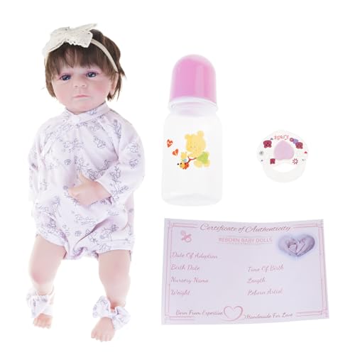Watreketal 48 cm Baby Kuschelpuppen Malerei Venen Vinyls Reborns Spielzeug Unternehmen Realistische Neugeborene Puppen Watreketal 48 cm Baby Kuschelpuppen Malerei Venen Vinyls Reborns Spielzeug Unternehmen Realistische Neugeborene Puppen von Watreketal