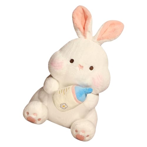 Watreketal Adorkable Süße Kaninchen Puppengestopfte Spielzeug Umarmung Baumwolle Gefüllte Einsamkeit Komfort Für Mädchen Kleinkind Kid Room Waschbar Für Kinder von Watreketal