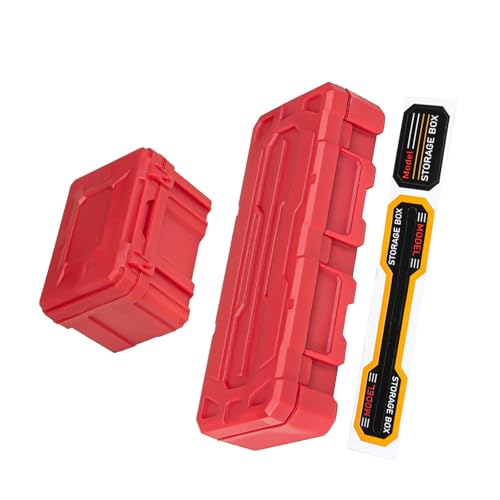 Watreketal Authentische Modellzubehörbox Für 1/10 1/8 Skala Kletterfahrzeugkapazität Und Kompatibilität Realistische Maßstabmodell Gepäck von Watreketal