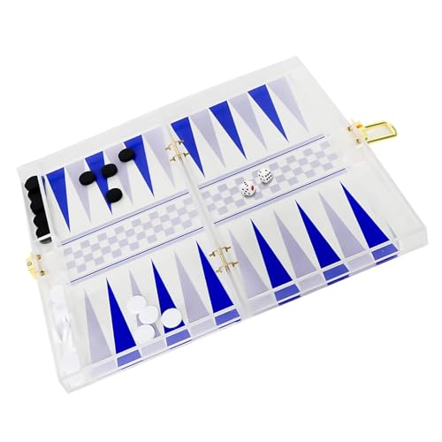 Watreketal Backgammon Brettspiel Tragbarer Backgammon Set Strategie Brettspiel Dices Cups Geschenk Für Erwachsene Und Kinder Einfach Zu Verwenden Spielstücke Dices Cups Watreketal Backgammon Brettspiel Tragbarer Backgammon Set Strategie Brettspiel Dices Cups Geschenk Für Erwachsene Und Kinder Einfach Zu Verwenden Spielstücke Dices Cups von Watreketal