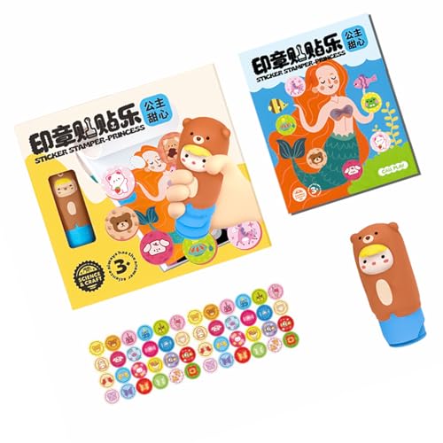 Watreketal Creative Cartoon Stamp Stick Aufkleber Set Mit 300 Pieces Aufklebern Kinder Handwerksprojekte Aufkleber Stempelbuch Interaktion Spielzeug Cartoon Muster Stempel Watreketal Creative Cartoon Stamp Stick Aufkleber Set Mit 300 Pieces Aufklebern Kinder Handwerksprojekte Aufkleber Stempelbuch Interaktion Spielzeug Cartoon Muster Stempel von Watreketal