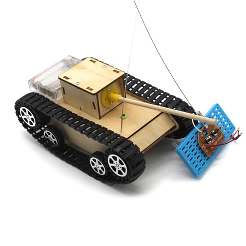 Watreketal Elektropanzer Wood Kits Spielzeug Bildungsexperiment Science Project Building Set Set 8 Bis 12 Jahre von Watreketal