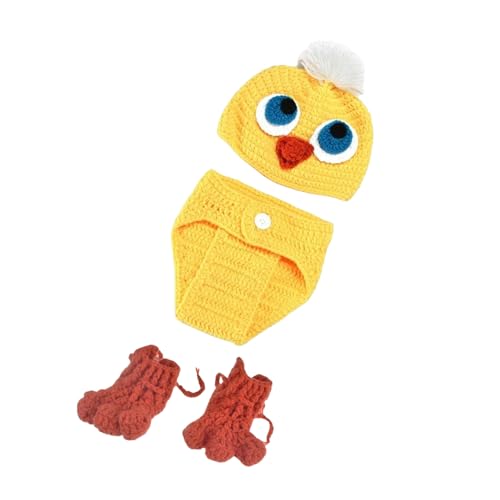 Watreketal Entenmuster Slip Und Socken Outfit Baby Kleidung Fotografie Requisiten Für Kostümkleidung Unisex Kee von Watreketal