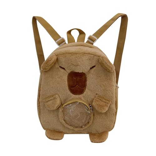 Watreketal Entzückende Capybara Plushie Rucksack Für Market Mall Store Lebensmittelverkaufsautomaten Umhängetasche Furry Capybara Plüsch Rucksack Für Kleinkinder Cartoon Watreketal Entzückende Capybara Plushie Rucksack Für Market Mall Store Lebensmittelverkaufsautomaten Umhängetasche Furry Capybara Plüsch Rucksack Für Kleinkinder Cartoon von Watreketal