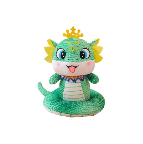 Watreketal Gefüllte Schlangenspielzeug Plüsch Green Cartoon Figur Anime Für Chinesische Neujahr 2025 Frühlingsfest Wurfkissen Weiches Stofftier Für Babys Mädchen Watreketal Gefüllte Schlangenspielzeug Plüsch Green Cartoon Figur Anime Für Chinesische Neujahr 2025 Frühlingsfest Wurfkissen Weiches Stofftier Für Babys Mädchen von Watreketal